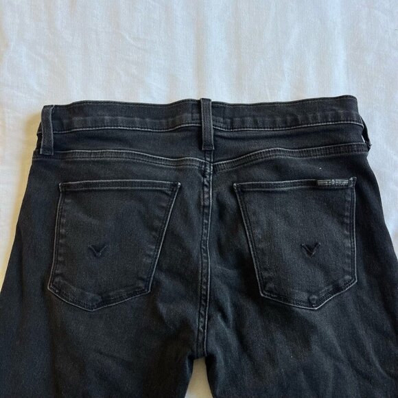 Hudson Jeans High Rise Bullocks Black Super Skinny Jeans Women's Size 27 - Picture 4 of 7